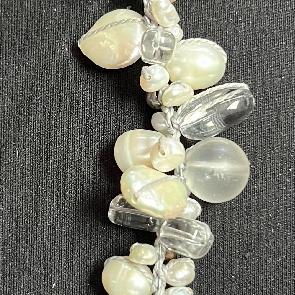 Beautiful Silpada brand “Effervescence “ Sterling Silver & Pearl bracelet. - Picture 4 of 6